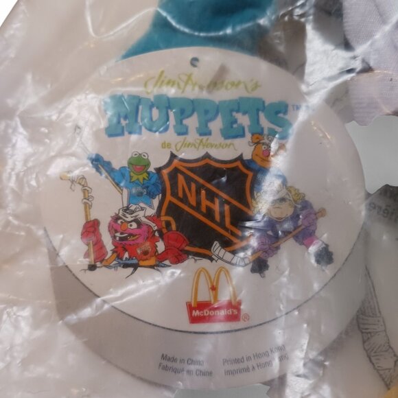 1995 McDonald's Jim Henson Muppets NHL Hockey Plush Set - Set of Four Muppets - Picture 9 of 15